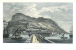 Gibraltar view, 1843