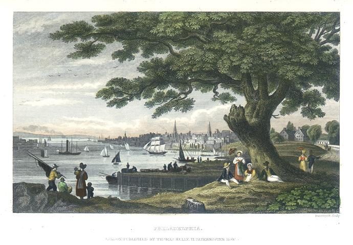 Philadelphia view, 1843