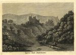 Wales, Kilgarran Castle, 1786
