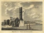 Wales, Watch Tower near St.Donats Castle, 1786