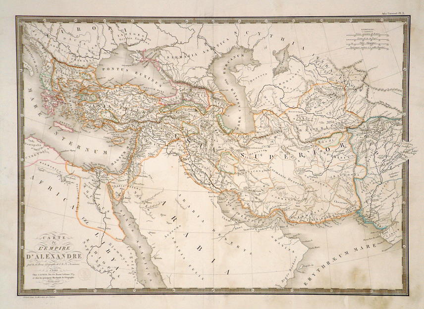 Empire of Alexander the Great, 1825