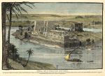 Egypt, Philae, general view, 1880
