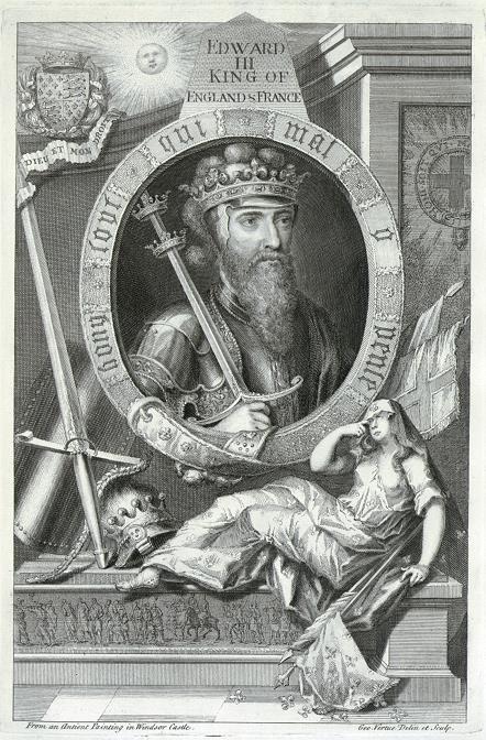 King Edward III, published 1732