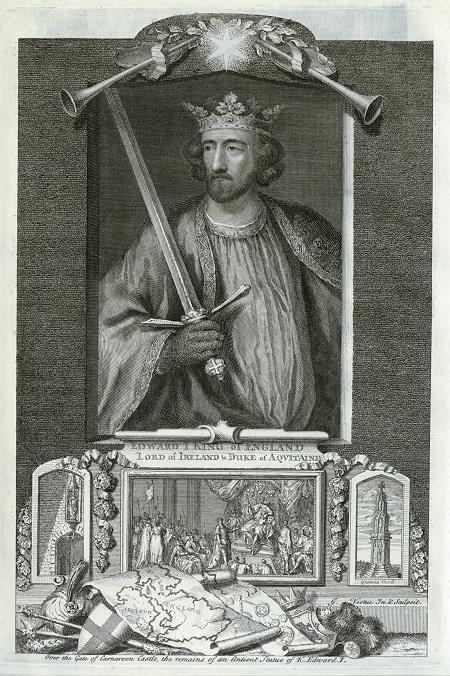 King Edward I, published 1732