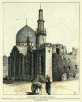 Egypt, Cairo, Tomb-Mosque of El-Ashraf Barsabay, 1880