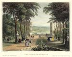 Belgium, Brussels, The Park, 1833