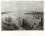Turkey, The Seraglio Point, 1840