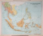 East Indies, large map, 1867