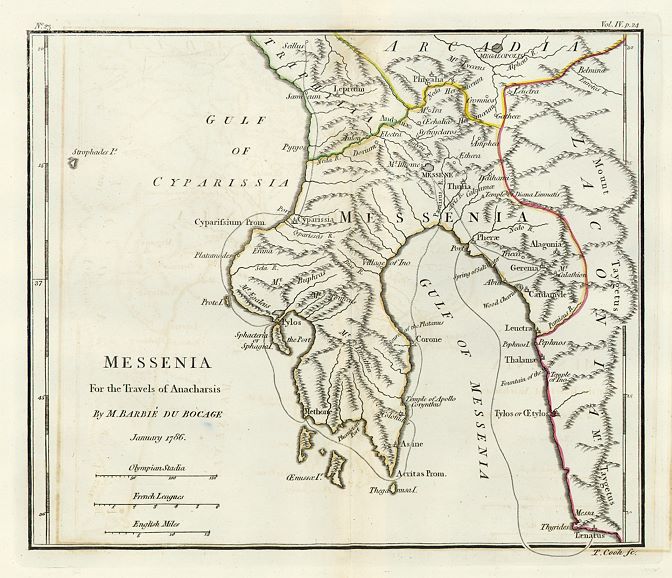 Greece, Messinia (Messenia), 1793