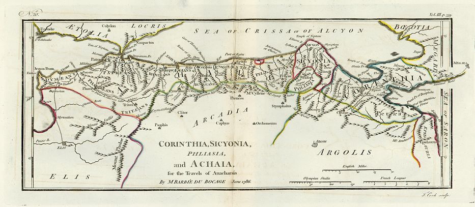 Greece, Corinthia, Sicyonia, 1793