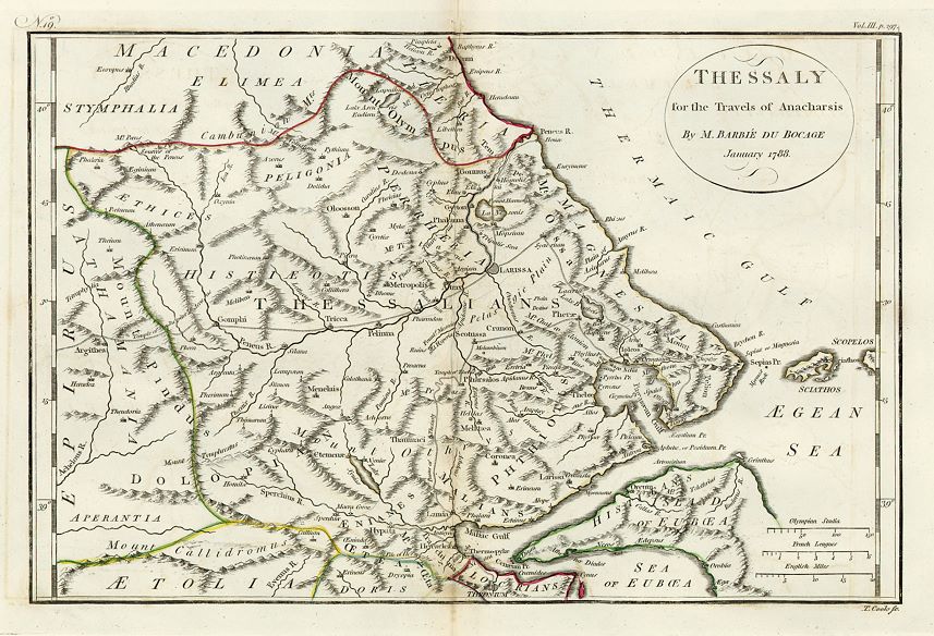 Greece, Thessaly (with Sciathos), 1793