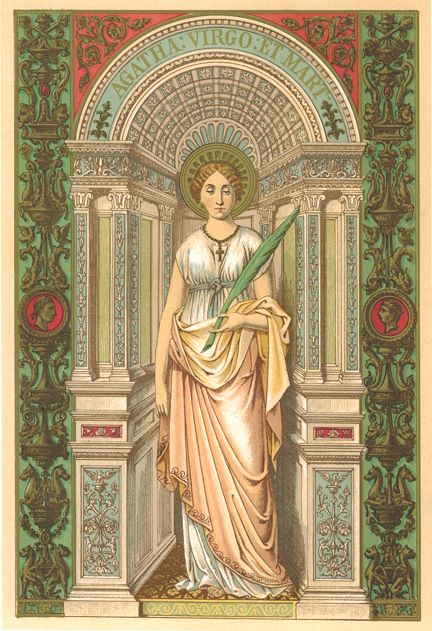 St. Agatha, 1890