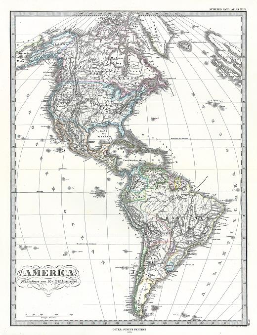 North & South America, 1879