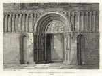 Kent, Rochester Cathedral West Doorway, 1808