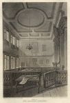 London, Heralds College interior, 1815