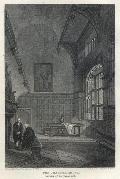 London, Charter House Great Hall, 1815