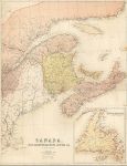 Canada, NB & NS, 1857