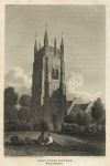 Worcestershire, Evesham Abbey Tower, 1814
