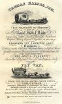 Cheltenham, Trade Advert, Fly vans and Waggons, Griffiths, 1826
