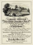 Cheltenham, Trade Advert, Hale Jessop, Nurseryman, Griffiths, 1826