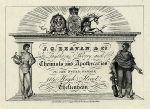 Cheltenham, Trade Advert, Beavon & Co. Chemist, Griffiths, 1826