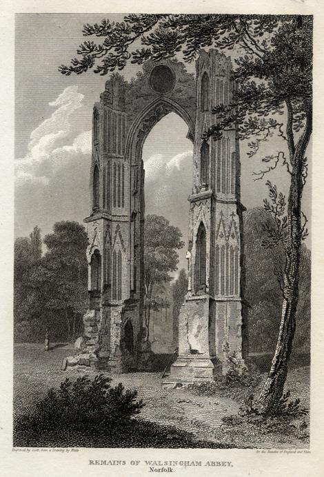 Norfolk, Walsingham Abbey, 1812