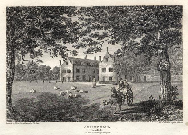 Norfolk, Cossey Hall, 1812