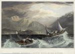 India, Bombay Harbour with Fishing Boats, 1840