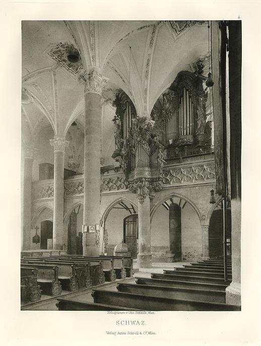 Austrian Church Architecture, Schwaz, 1895