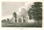 Lincolnshire, Entrance to Burleigh House, 1812