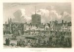 Norfolk, Norwich Market Place, 1812