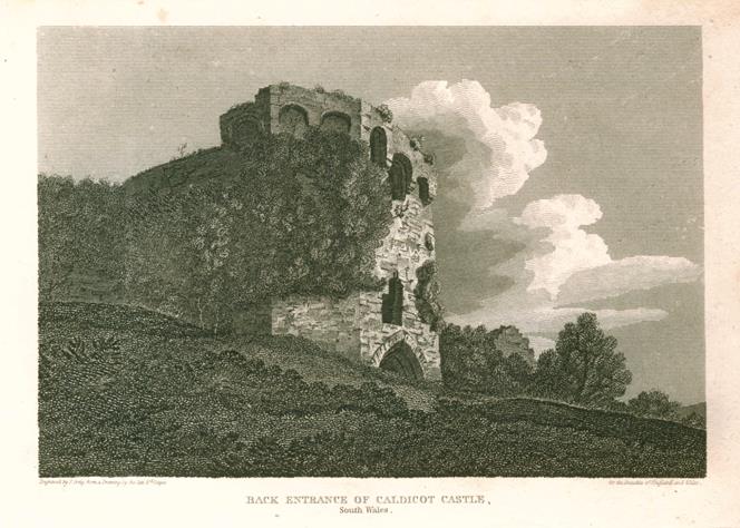 Monmouthshire, Caldicot Castle, 1811