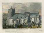 Sussex, Hastings, All Saints Church, 1824