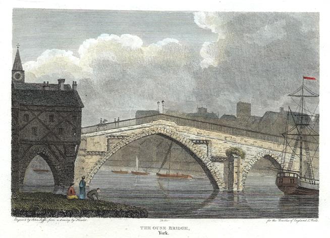 York, Bridge over the Ouse, 1805