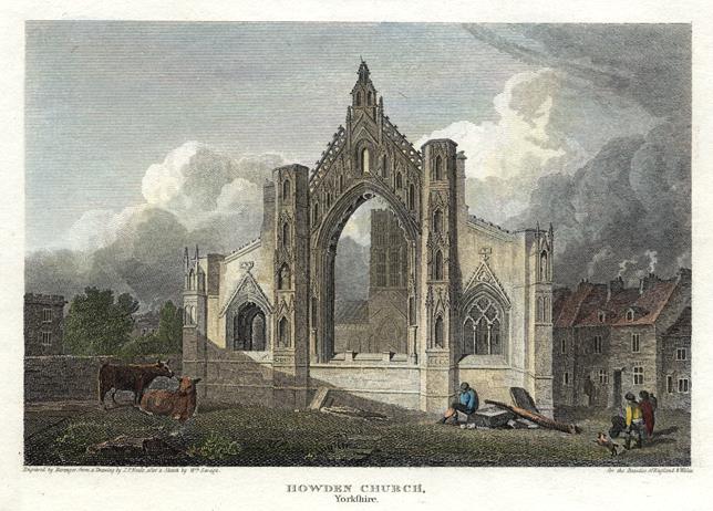 Yorkshire, Howden Church, 1813