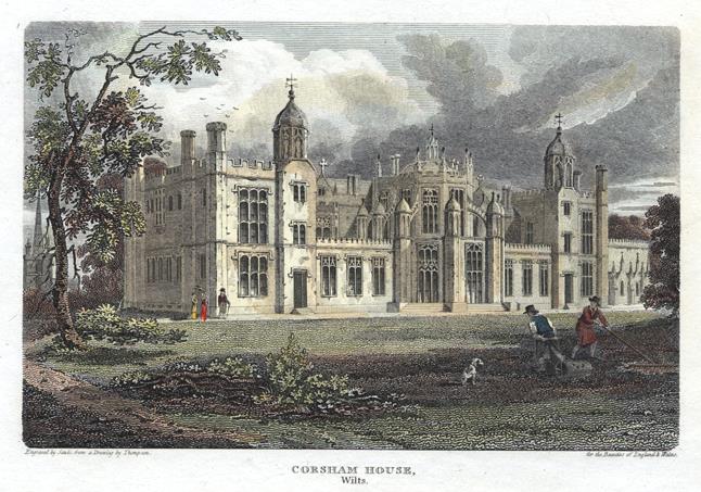 Wiltshire, Corsham House, 1813