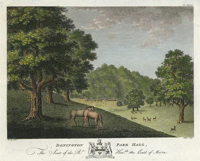 Leicestershire, Donington Park Hall, 1799