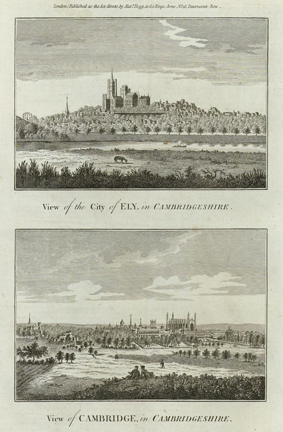 Cambridgeshire, Ely & Cambridge, 1784