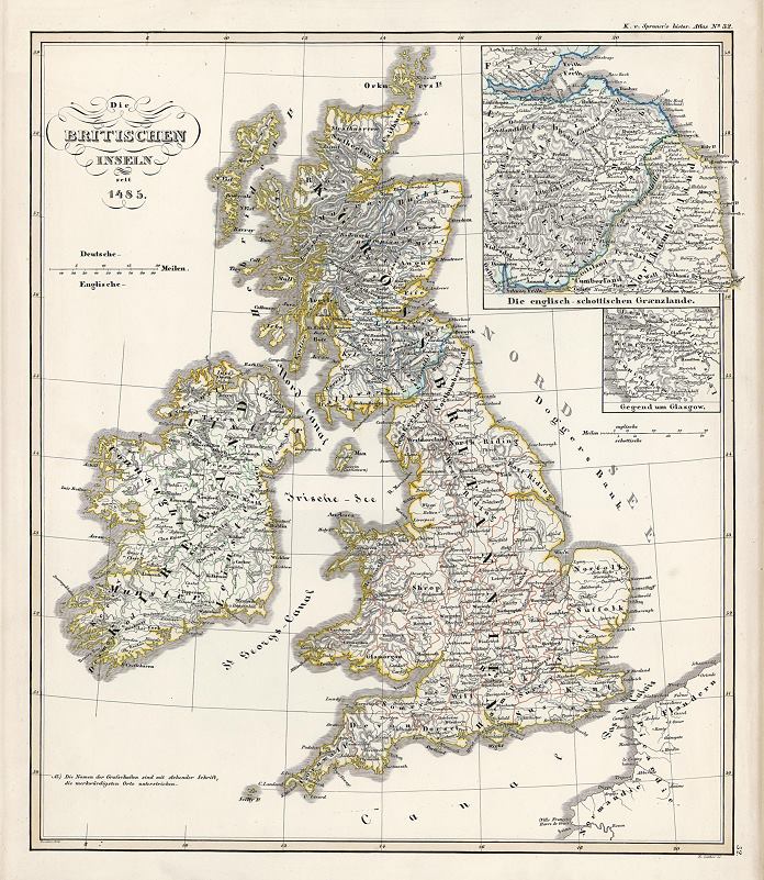 British Isles, after 1485, published 1846