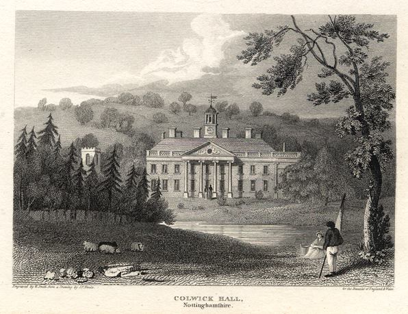 Nottinghamshire, Colwick Hall, 1814
