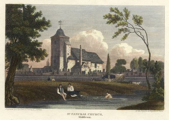 London, St. Pancras Church, 1815