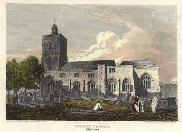 London, Stepney Church, 1815