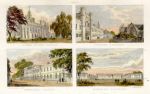 Cambridge, 4 small views, 1838