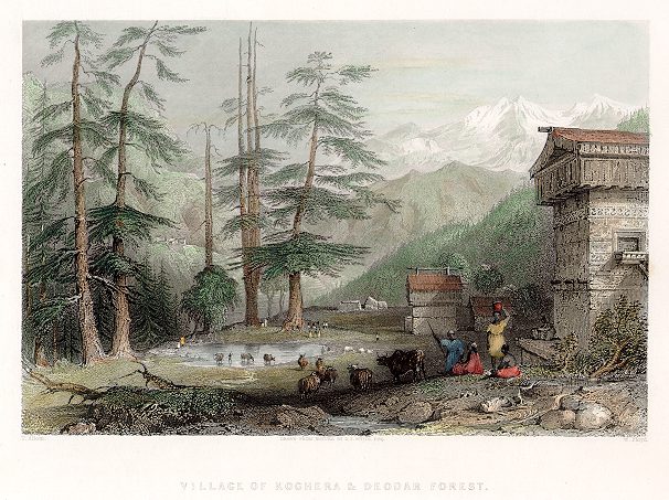 India, Village of Koghera, 1838
