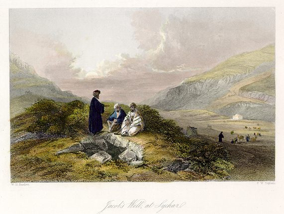 Palestine, Jacob's Well at Sychar, 1840