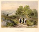 Jordan, Fields of Bethany, 1840
