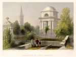 Scotland, Mausoleum of Burns at Dumfries, 1840