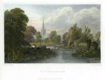 Warwickshire, Stratford view, 1824