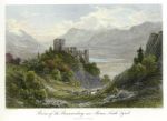 Tyrol, Ruins of Brunnenburg Castle near Meran, 1872