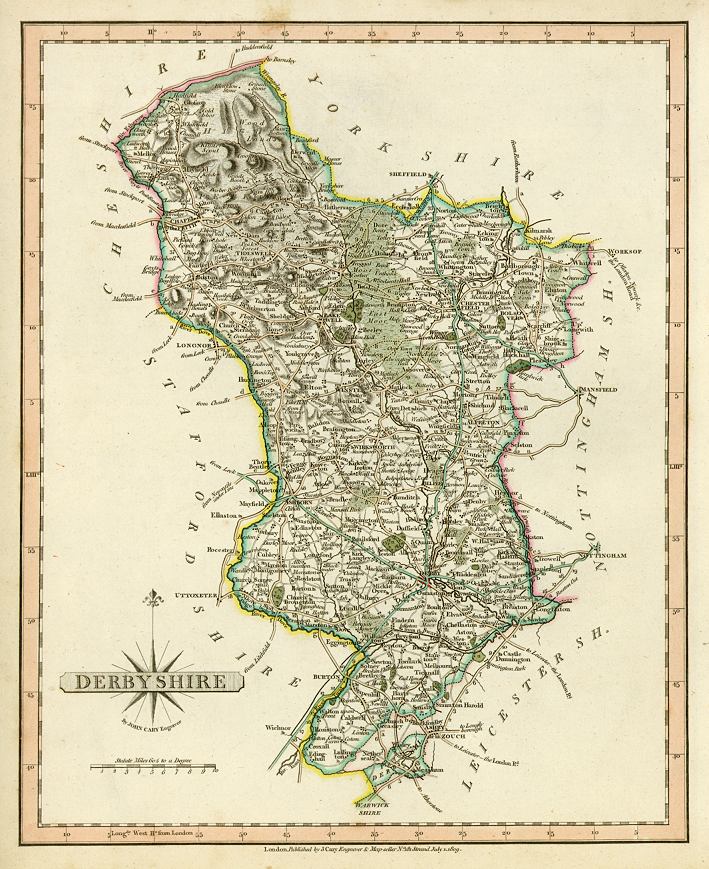 Derbyshire, Cary, 1809